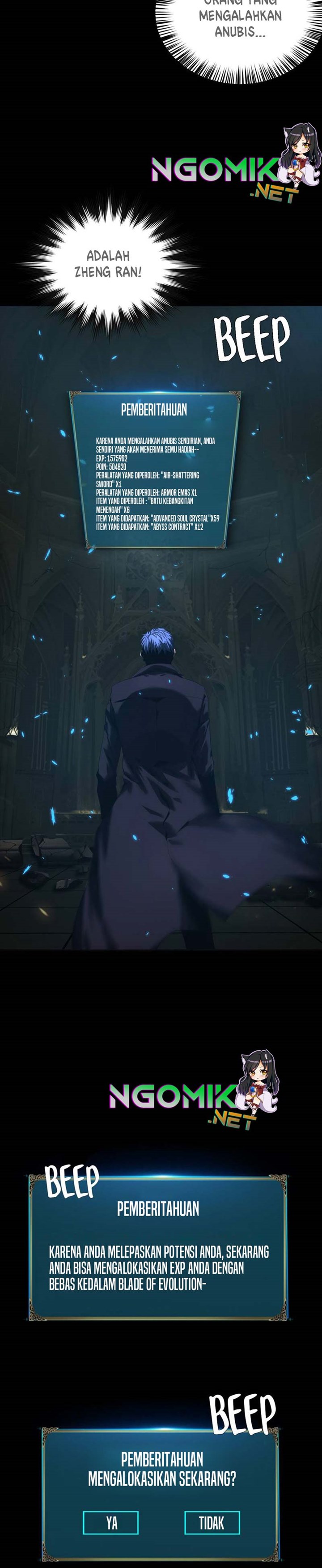 The Blade of Evolution – Walking Alone in the Dungeon chapter 54
